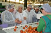 Martnez-Cach destaca el 'valor añadido' de los productos agroalimentarios de la Regin por su calidad y por las tcnicas de produccin empleadas