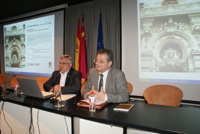 El Colegio de Arquitectos acoge la presentación de un libro que ensalza la obra y vida de Pedro Cerdán - 1, Foto 1