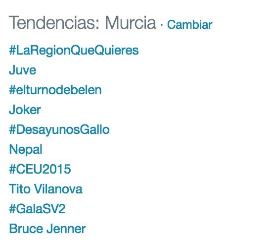 El #hashtag de la Conferencia Ciudadana del PSRM, trending topic hoy en la Región - 2, Foto 2