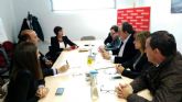 El PSOE analiza la situación le la localidad con la Cámara de Comercio