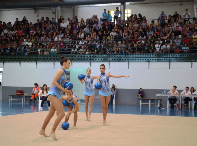 El Pabellón Municipal de Alguazas acogió un torneo de la liga regional con más de 350 gimnastas - 5, Foto 5