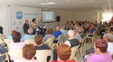 El PP de Puerto Lumbreras celebra un acto sectorial con personas mayores en el Centro de la 3ª Edad Vicente Ruiz Llamas
