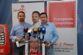 El PSOE de Lorca inicia la campaña ms austera e ilusionante de su historia y proponen un debate entre todos los candidatos a la Alcalda