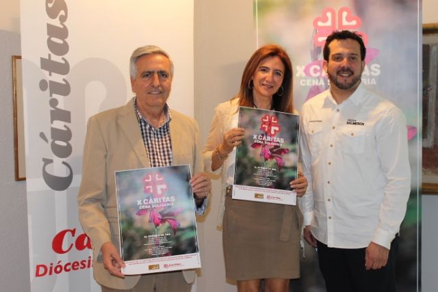 I Cena Solidaria a beneficio de Cáritas Diócesis de Cartagena organizada por el restaurante “El estudio de Ana” - 1, Foto 1