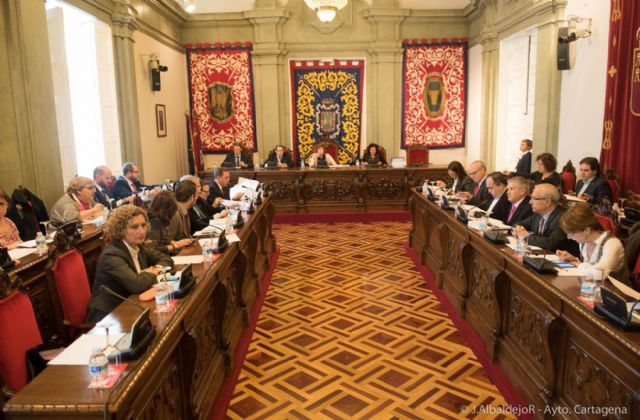 El lunes habrá pleno ordinario en el Ayuntamiento de Cartagena - 1, Foto 1