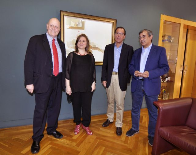 El alcalde Cámara recibe a Ucoerm y a la ajedrecista húngara Judit Polgar - 1, Foto 1