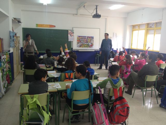 Voluntarios de SABIC acercan el mundo empresarial a escolares de La Aljorra y Fuente Álamo - 1, Foto 1