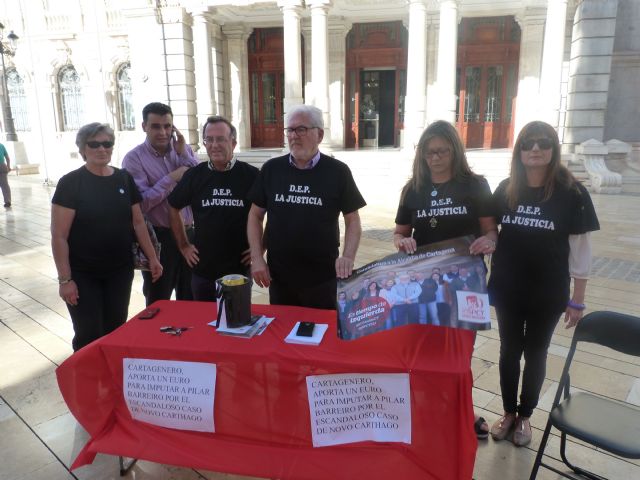 Ganar Cartagena pone en marcha la campaña un euro para poder imputar a Pilar Barreiro por Novo Carthago - 2, Foto 2