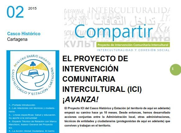 El proyecto de Intervención Comunitaria Intercultural edita su segundo boletín informativo - 1, Foto 1