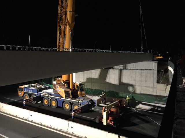 Comienzan las obras para la construcción del puente de la Costera Sur sobre la A-30 - 1, Foto 1