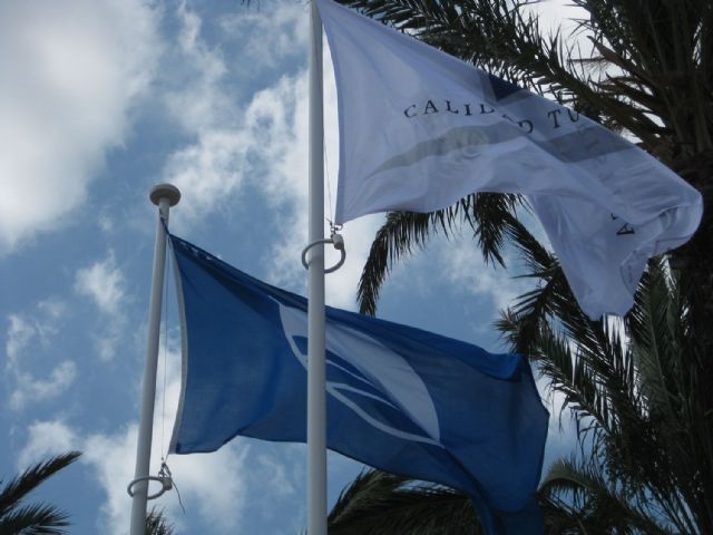 Cartagena se mantiene a la cabeza del Mediterráneo en Banderas Azules - 1, Foto 1