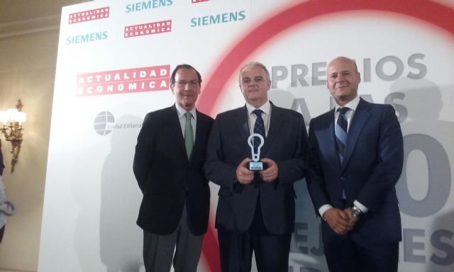 El Clúster de Medio Ambiente y Energías Renovables recibe un premio A las 100 mejores ideas de 2014 - 1, Foto 1