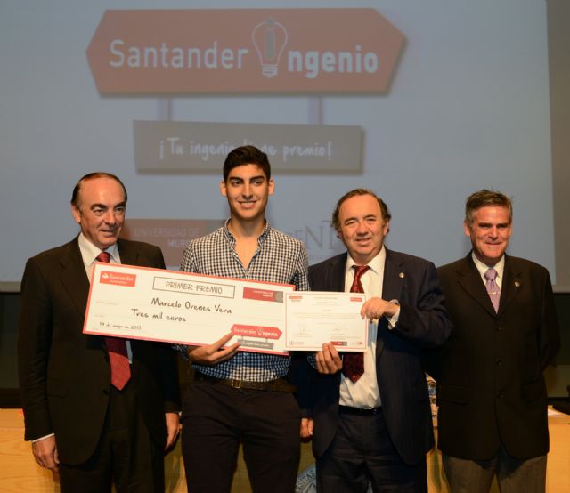 La Universidad de Murcia entrega 10.000 euros en premios con el I Concurso Santander Ingenio - 2, Foto 2