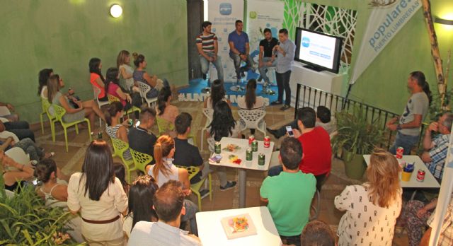 El Partido Popular de Puerto Lumbreras organiza un café con ideas con más de medio centenar de jóvenes - 3, Foto 3