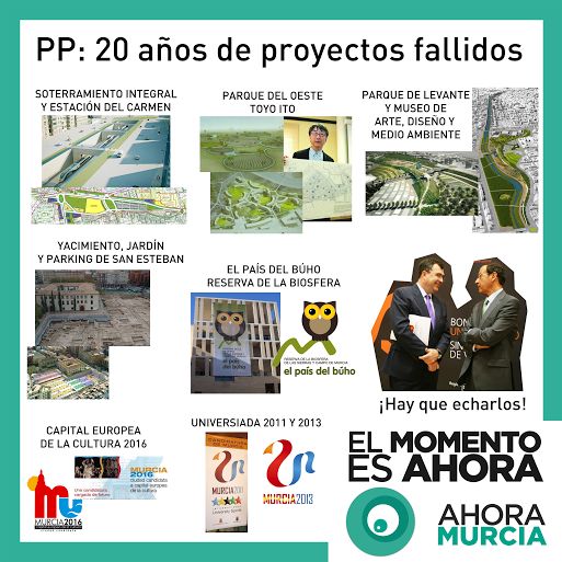 Ahora Murcia presenta el ´tour del fracaso´ del PP municipal - 1, Foto 1