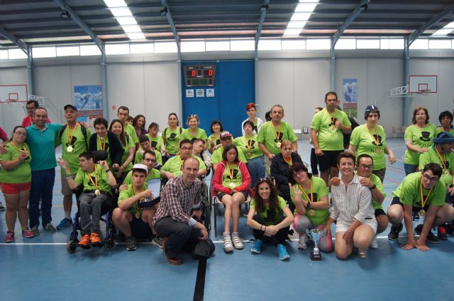 Casi un centenar de usuarios de 4 centros participan en los I Juegos Deportivos Sácale partido a la Discapacidad, Foto 3