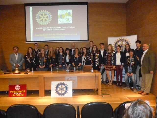 Rotary Club Cartagena Teatro Romano despide a sus estudiantes de intercambio curso escolar 2.014 / 2.015 - 1, Foto 1