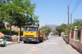 Se realiza corte de suministro en el barrio de La Cruz con motivo de las obras de mejora del suministro de agua potable