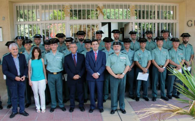 Entrega de diplomas del curso pionero en Prevención de Riesgos Laborales para la Guardia Civil - 1, Foto 1