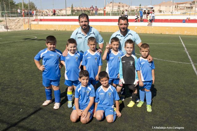 Los campeones de la liga local de fútbol base reciben esta tarde sus trofeos - 1, Foto 1