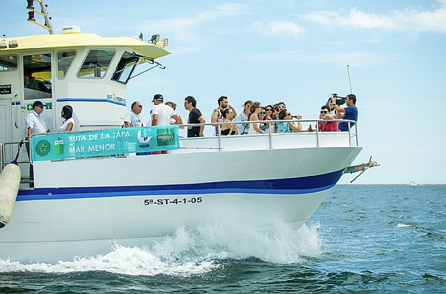 La ruta de la tapa en barco por el Mar Menor pone a la venta 100 entradas más para este sábado - 1, Foto 1