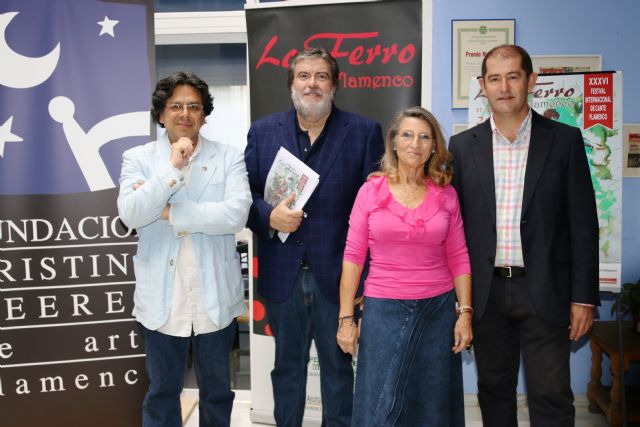 La Fundación Cristina Heeren de Arte Flamenco de Sevilla, recibe a una representación de Lo Ferro - 1, Foto 1