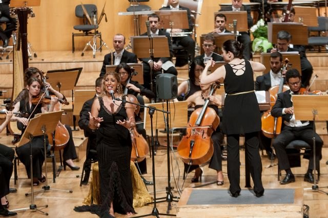 La Orquesta Sinfónica de la Región y la cantaora Esperanza Fernández cierran la temporada de conciertos de Promúsica Águilas - 1, Foto 1