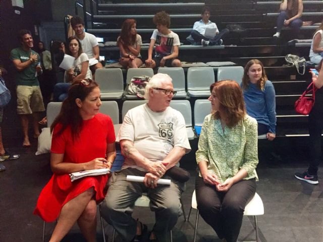 Una veintena de actores trabajan desde hoy junto al actor y director John Strasberg en el Centro Párraga - 1, Foto 1