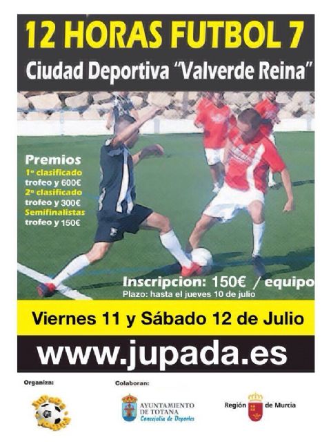 La Ciudad Deportiva Valverde Reina acoge los días 10 y 11 de julio las 12 Horas de Fútbol-7 - 1, Foto 1