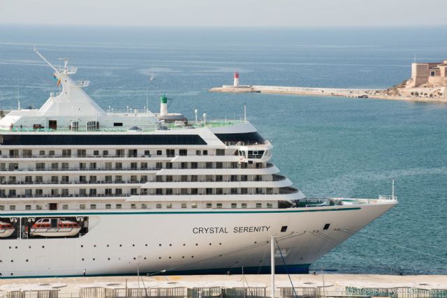 El crucero Crystal Serenity deja más de mil turistas en Cartagena - 3, Foto 3