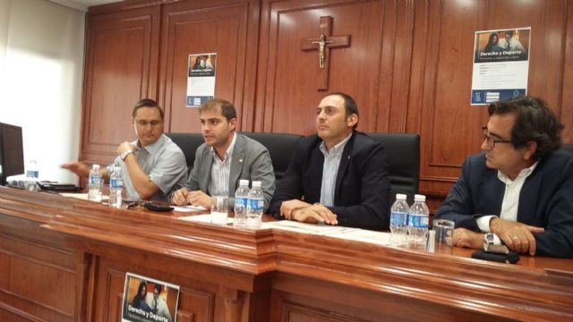 Ricardo Segado clausura el curso de verano Derecho y Deporte de la UCAM  La actividad se ha celebrado en el campus de Cartagena - 3, Foto 3