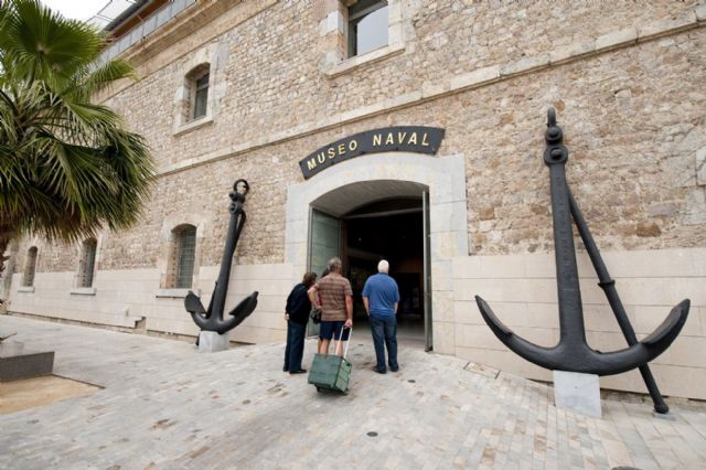 El Museo Naval de Cartagena exhibe la rueda de timón del submarino Isaac Peral - 1, Foto 1