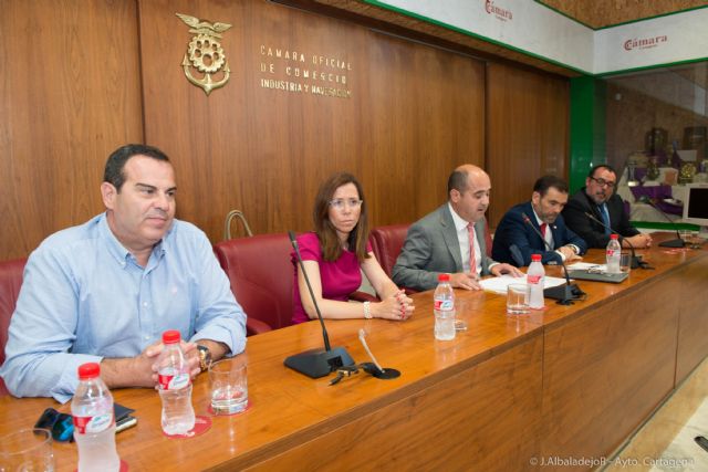 López y Castejón asisten al Pleno de la Cámara de Comercio - 3, Foto 3