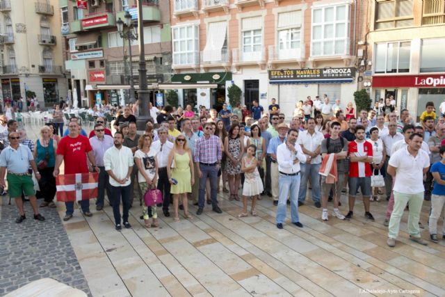 La enseña de la Sublevación Cantonal ondea en el Palacio Consistorial - 3, Foto 3