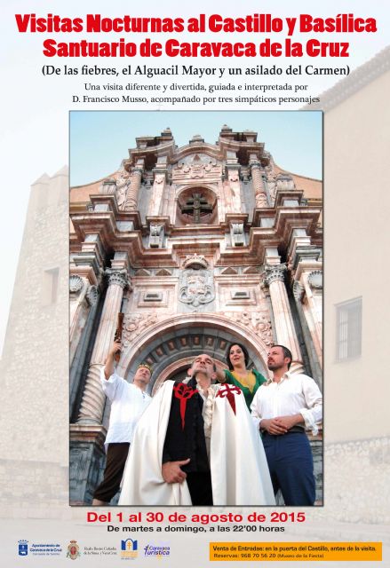 Regresan las visitas nocturnas teatralizadas al Castillo y Basílica de la Vera Cruz durante el mes de agosto - 1, Foto 1