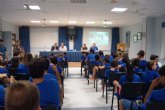 Autoridades municipales asisten al acto de clausura de las XXVI Jornadas de Formacin en Hemofilia que se celebran en “La Charca”