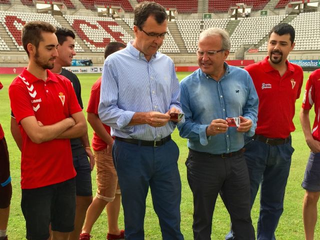 Ballesta muestra su respaldo al Real Murcia para que dure, al menos, 100 años más - 4, Foto 4