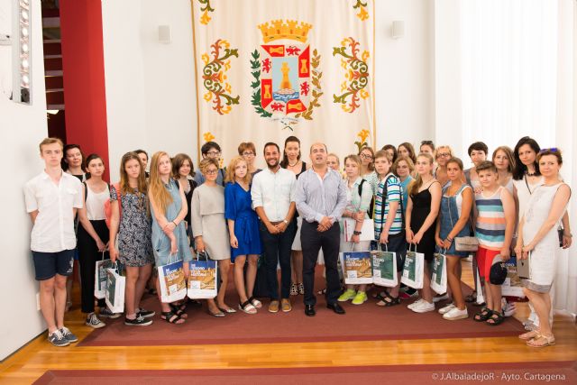 Una veintena de artistas rusos dibujan Cartagena - 5, Foto 5