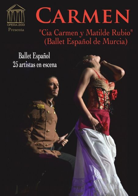 Carmen, con el Ballet Español de Murcia, este viernes en El Batel - 1, Foto 1