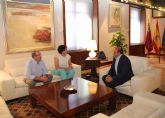 La Alcaldesa de Puerto Lumbreras se reúne con el Presidente para analizar nuevos proyectos que potencien el desarrollo del municipio