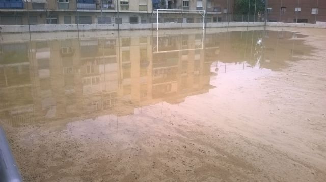 Informe de la Concejalía de Deportes sobre las incidencias y actuaciones realizadas con motivo de las abundantes lluvias del día 7 - 2, Foto 2