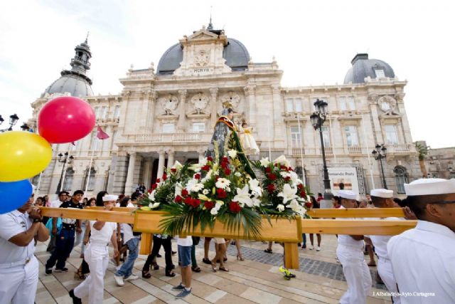 La Virgen del Quinche unió a centenares de ecuatorianos en Cartagena - 1, Foto 1