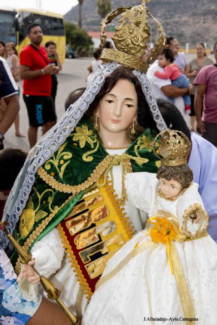 La Virgen del Quinche unió a centenares de ecuatorianos en Cartagena - 2, Foto 2