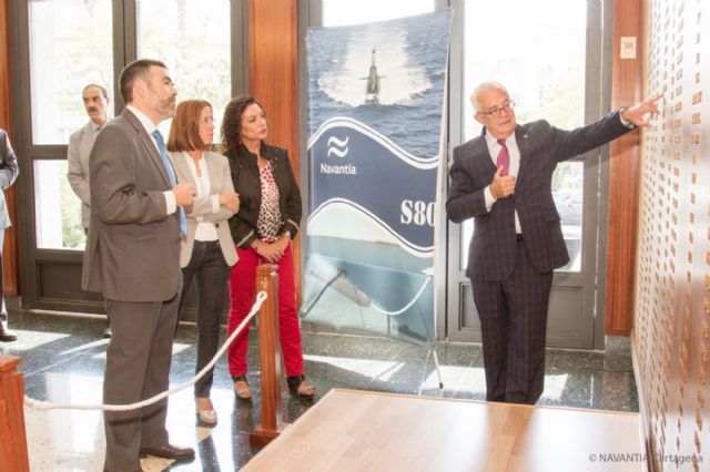 López y Castejón visitan Navantia para conocer de cerca los proyectos de la factoría cartagenera - 2, Foto 2