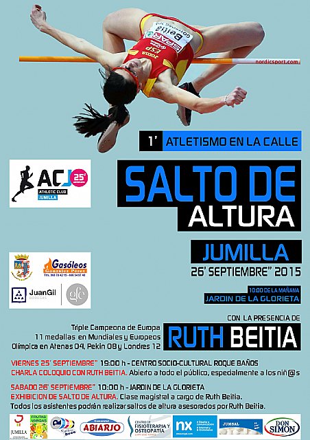 El 25 y 26 de septiembre, salta con Ruth Beitia en Jumilla - 2, Foto 2