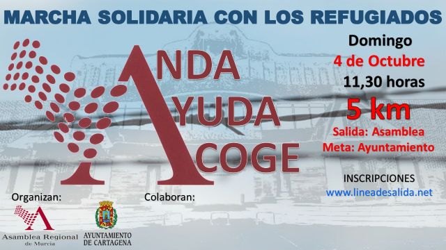 La presidenta de la Asamblea llama a colaborar en la marcha solidaria con los refugiados - 2, Foto 2