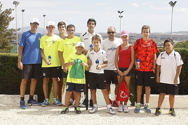El Torneo Apertura de la Escuela de Tenis del Club de Tenis Totana anota todo un éxito de participación y nivel de juego, Foto 1