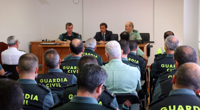 El delegado del Gobierno se reúne con los Jefes de Unidad de la Guardia Civil de la Región de Murcia - 1, Foto 1