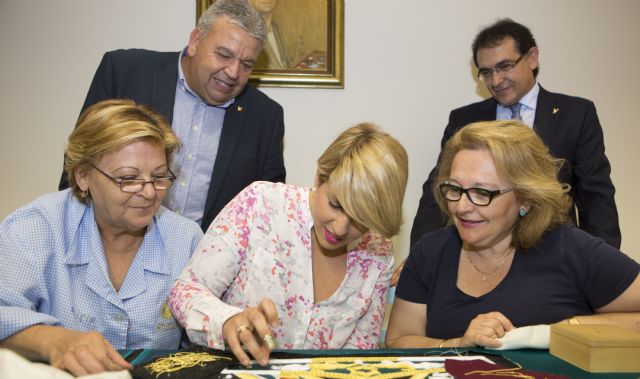 La Consejera de Cultura de la Comunidad Autónoma visita el Museo Azul de la Semana Santa - 1, Foto 1