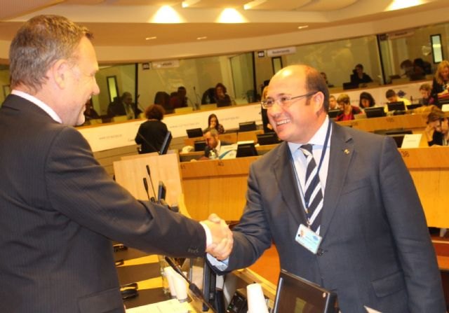 Pedro Antonio Sánchez, miembro de la Asociación Regional y Local Euromediterránea (ARLEM) a propuesta del grupo popular europeo del Comité de las Regiones - 1, Foto 1